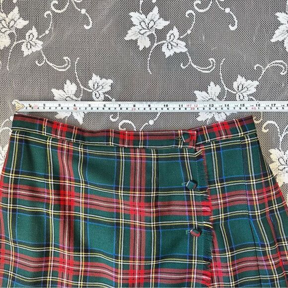 Vintage Bonda Nova Scotia Tartan Wool Pleated Kilt - Picture 11 of 13